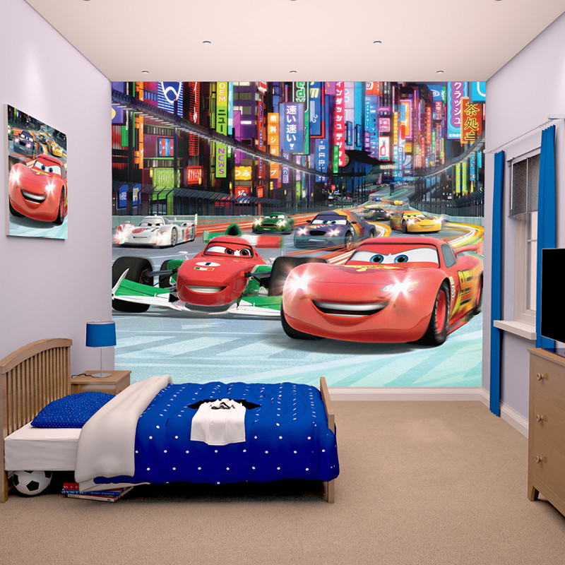 Walltastic Disney Cars Wallpaper Mural at GoWallpaper UK
