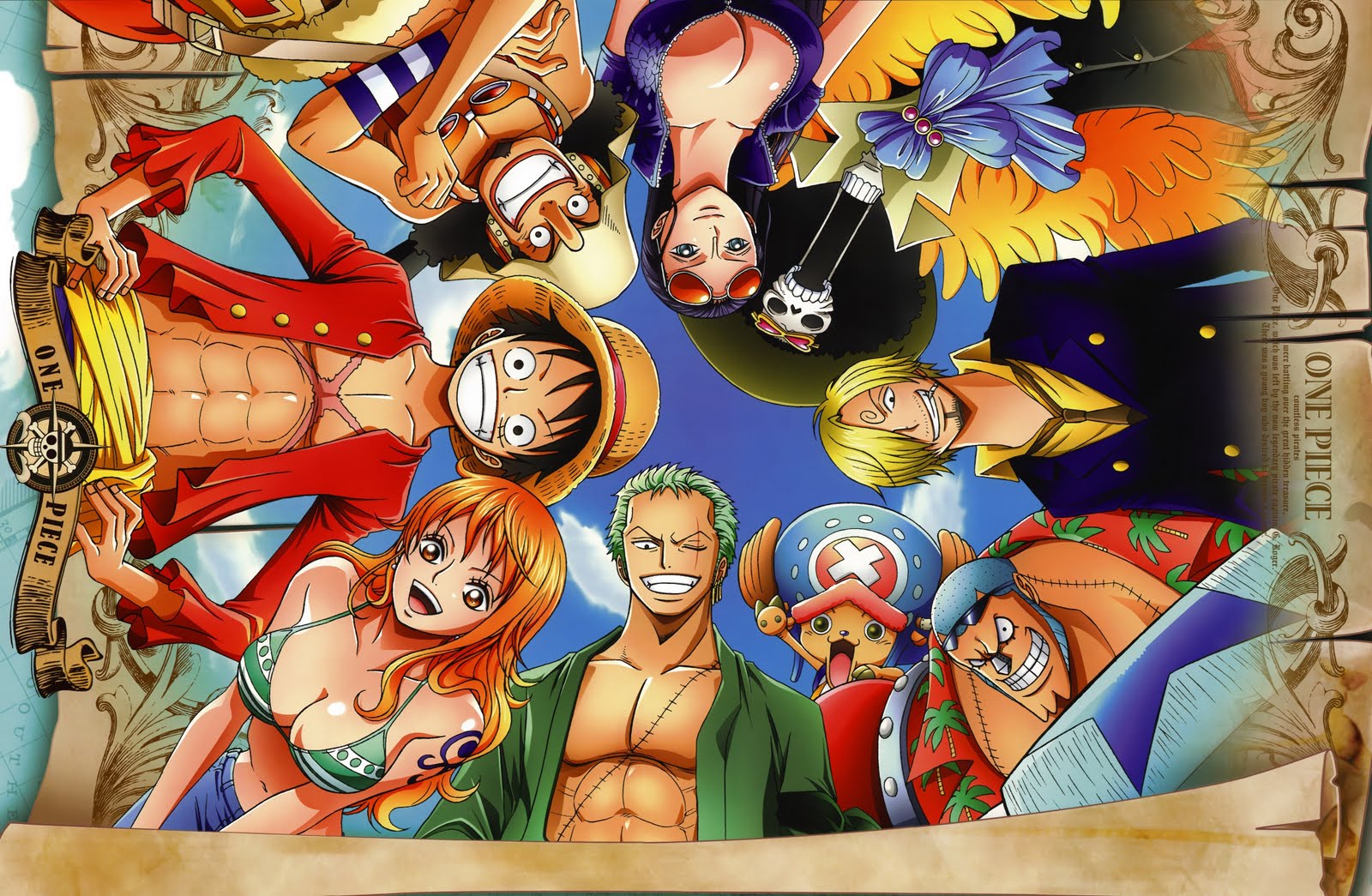 One Piece Cover Wallpaper HD 1080p Desktop Background