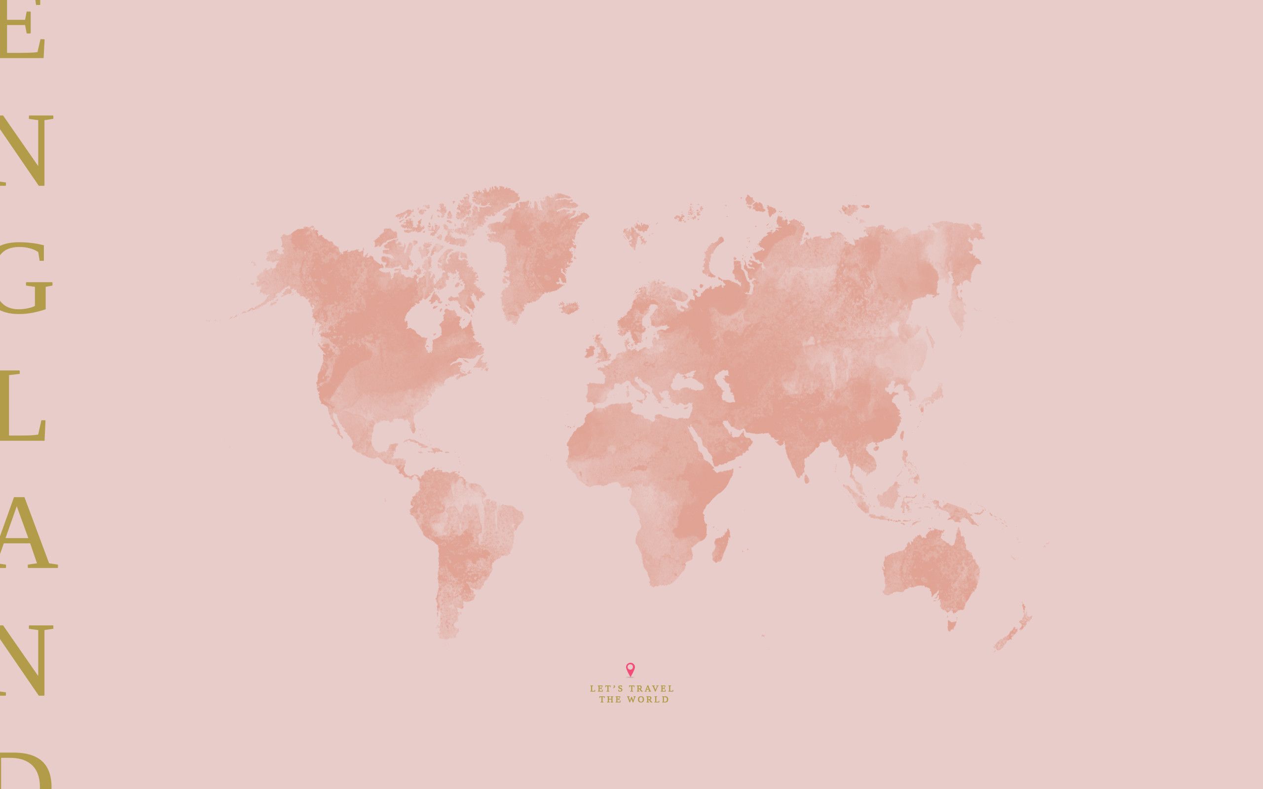 Rose Gold Aesthetics Computer Wallpaper On