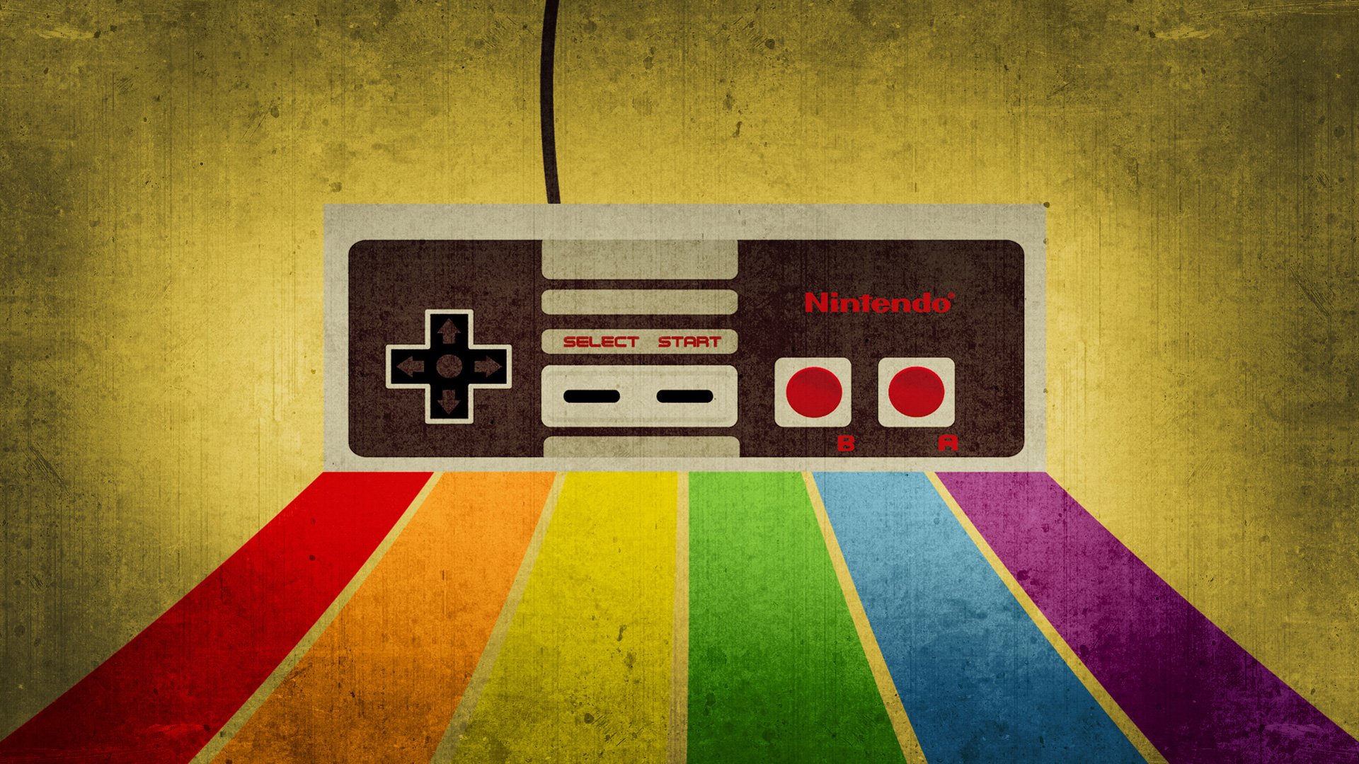 Nintendo Retro Gaming HD Wallpaper
