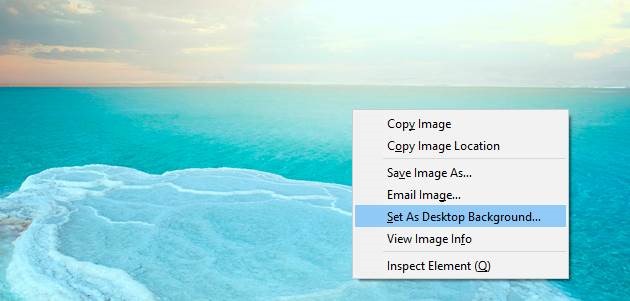 Change Windows 10s desktop background