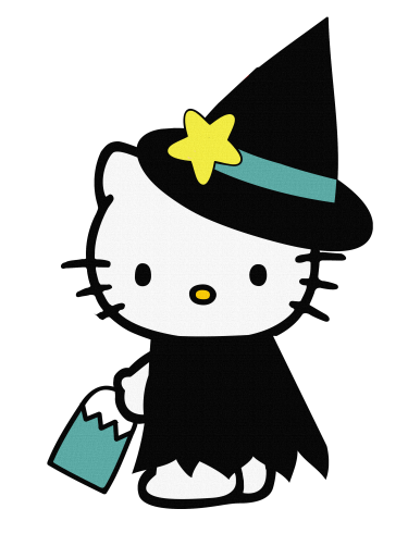 Hello Kitty Halloween Digital Meylah