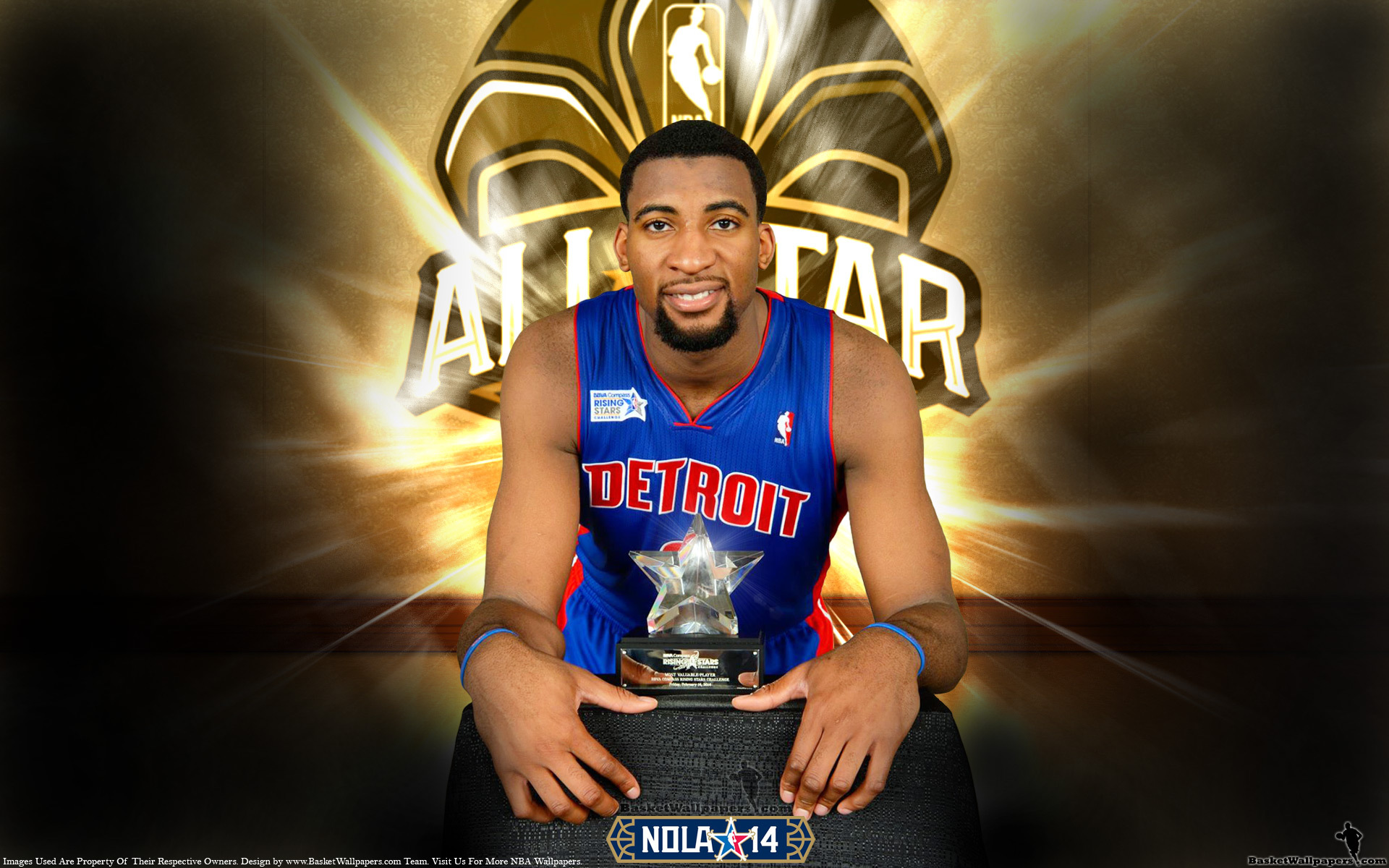 Basketball Star Andre Drummond Wallpaper And Image