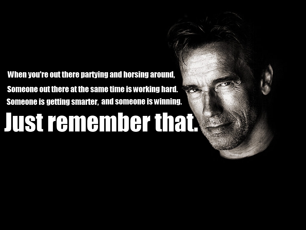Wallpaper Slideshow Using My Favorite Quote From The Arnold Go Do That