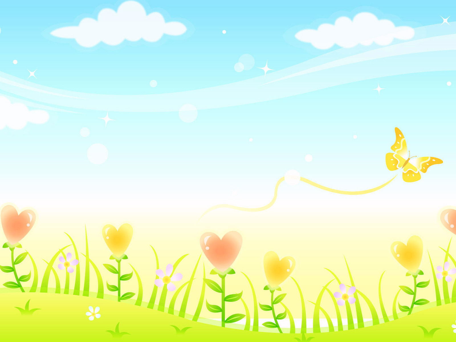April Ppt Background Powerpoint