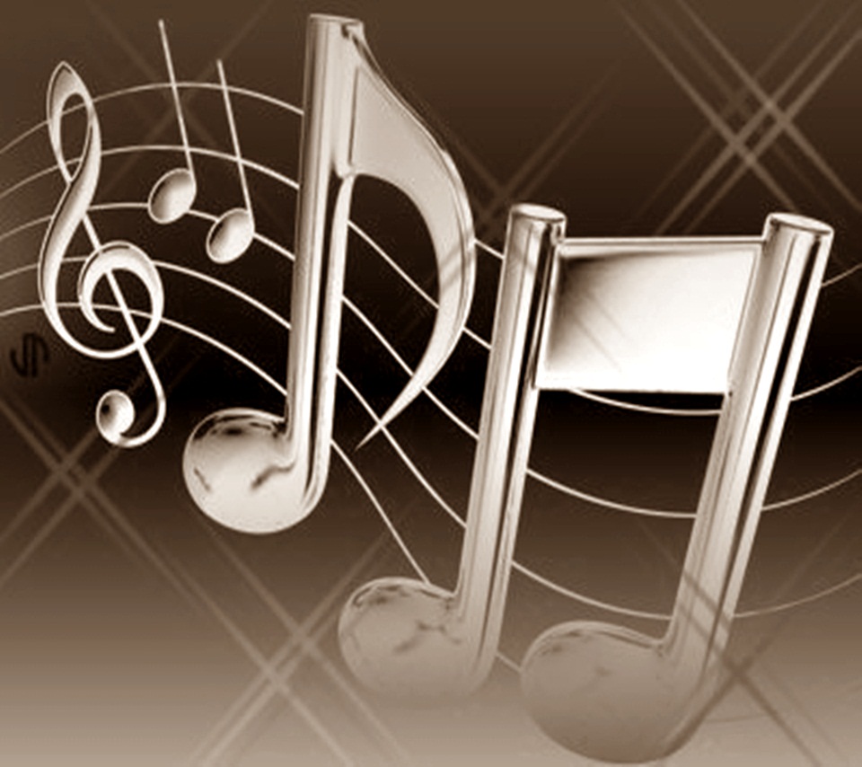 3d MUSIC Note Android Wallpapers 960x854 Hd Wallpaper Downloads For