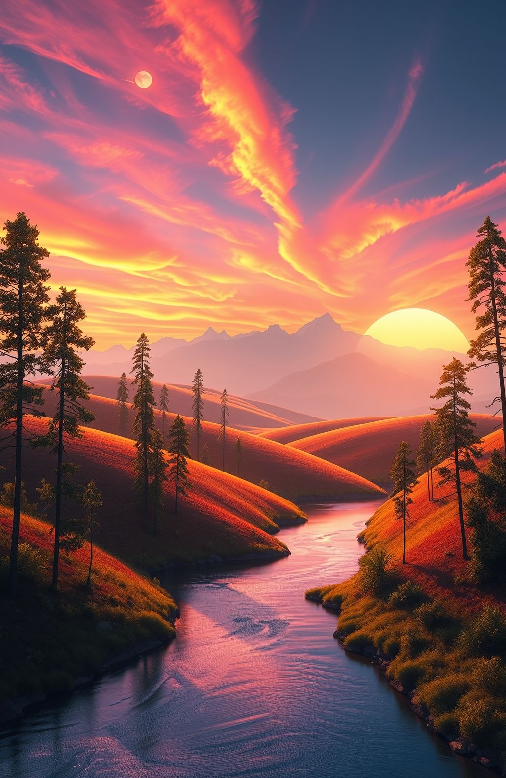 Dual Monitor Nature Wallpaper