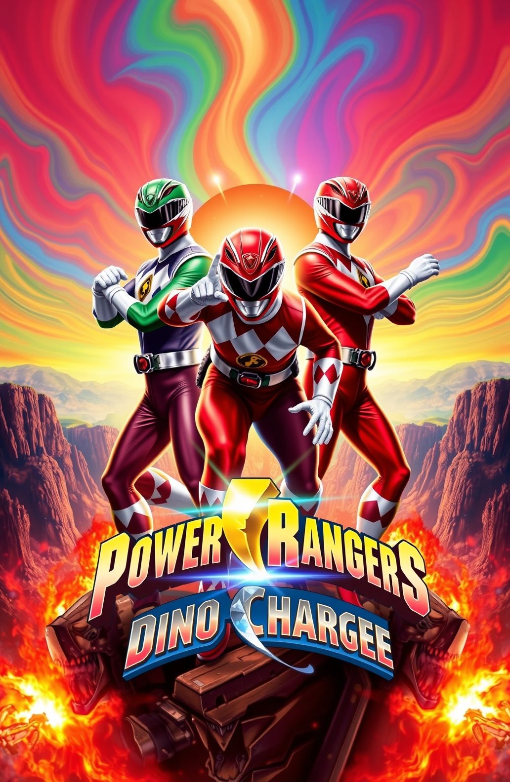 Power Rangers Dino Charge Wallpaper