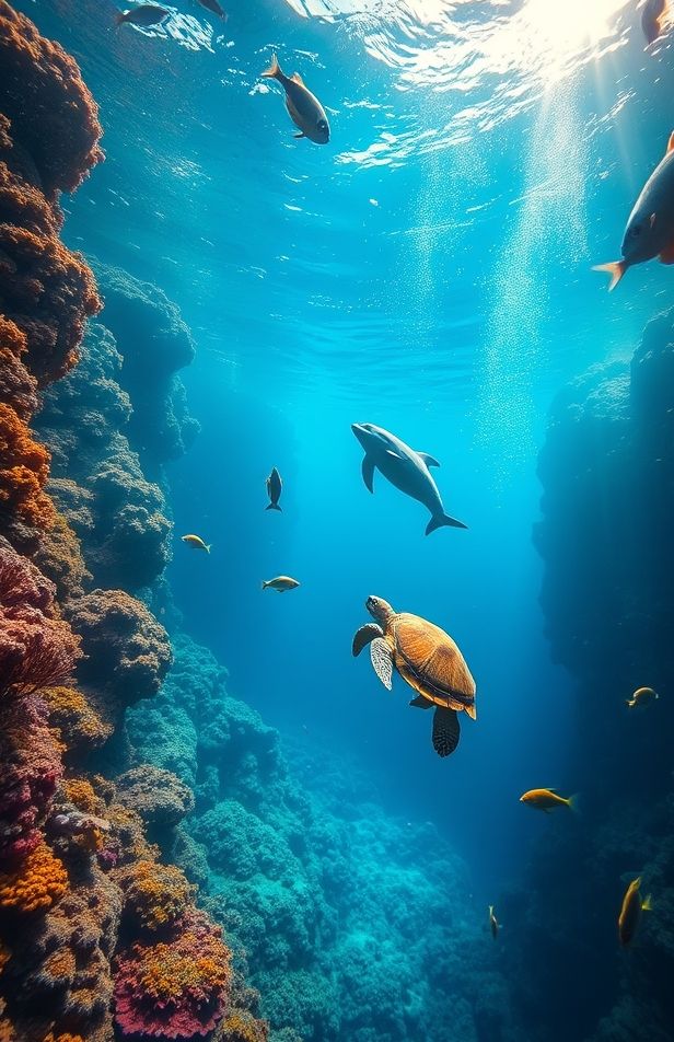 Under The Ocean Wallpaper