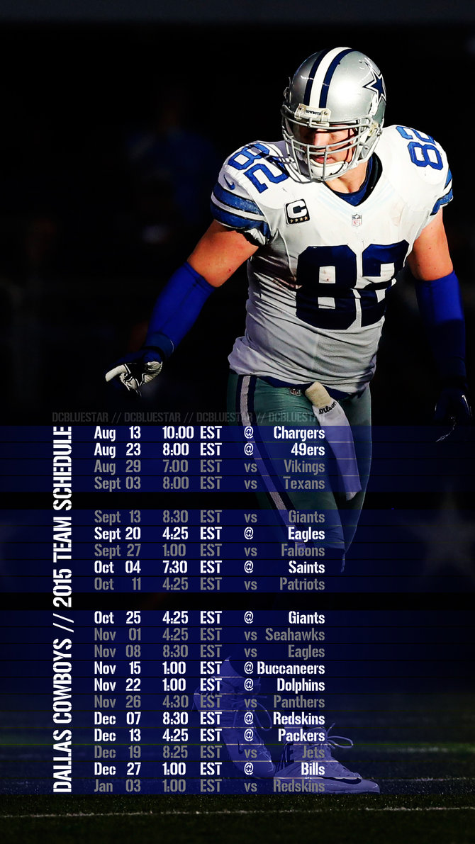 Jason Witten iPhone Wallpaper By Dcbluestar