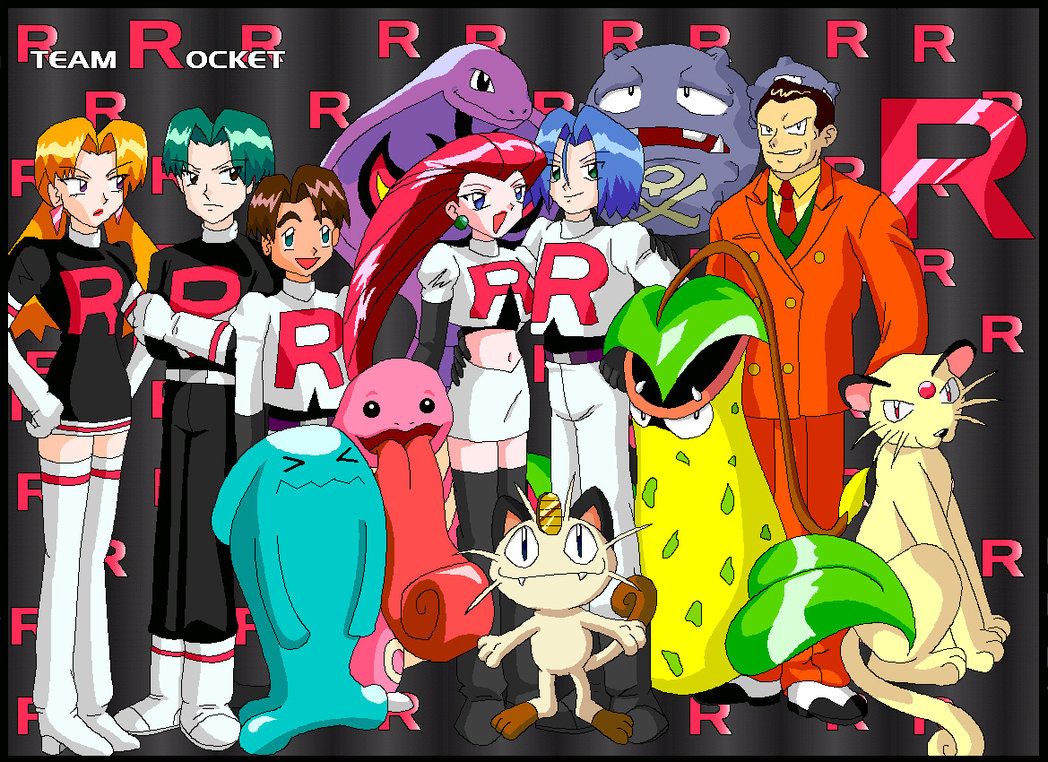 pokemon team rocket wallpaper