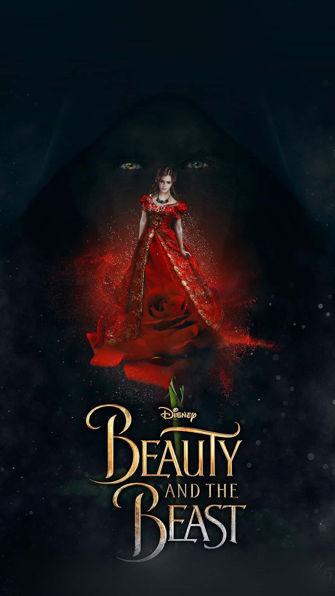 iPhone Disney Beauty And The Beast Wallpaper