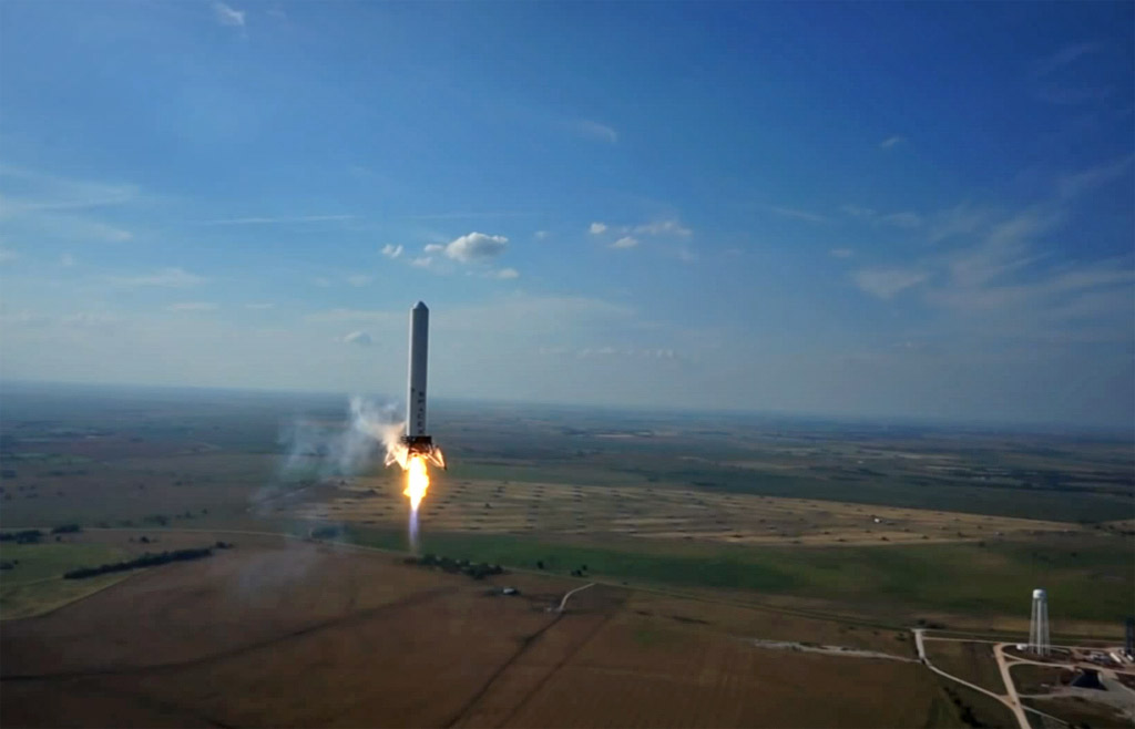 Video Spacex Grasshopper Reusable Rocket Tested To 325m