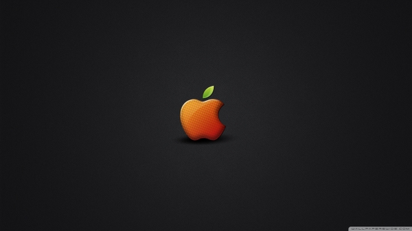 Orange Mac Apple Wallpaper