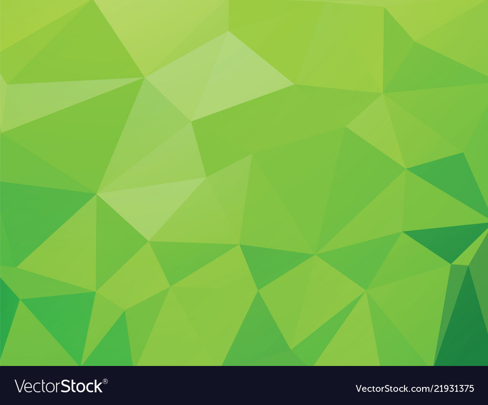 Green geometric wallpaper background Royalty Free Vector