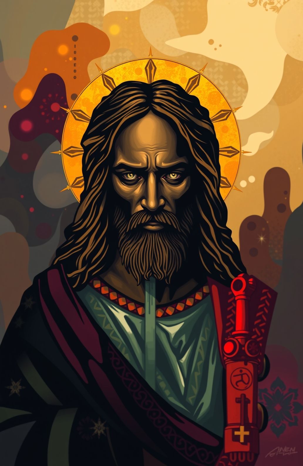 Black Jesus Wallpaper