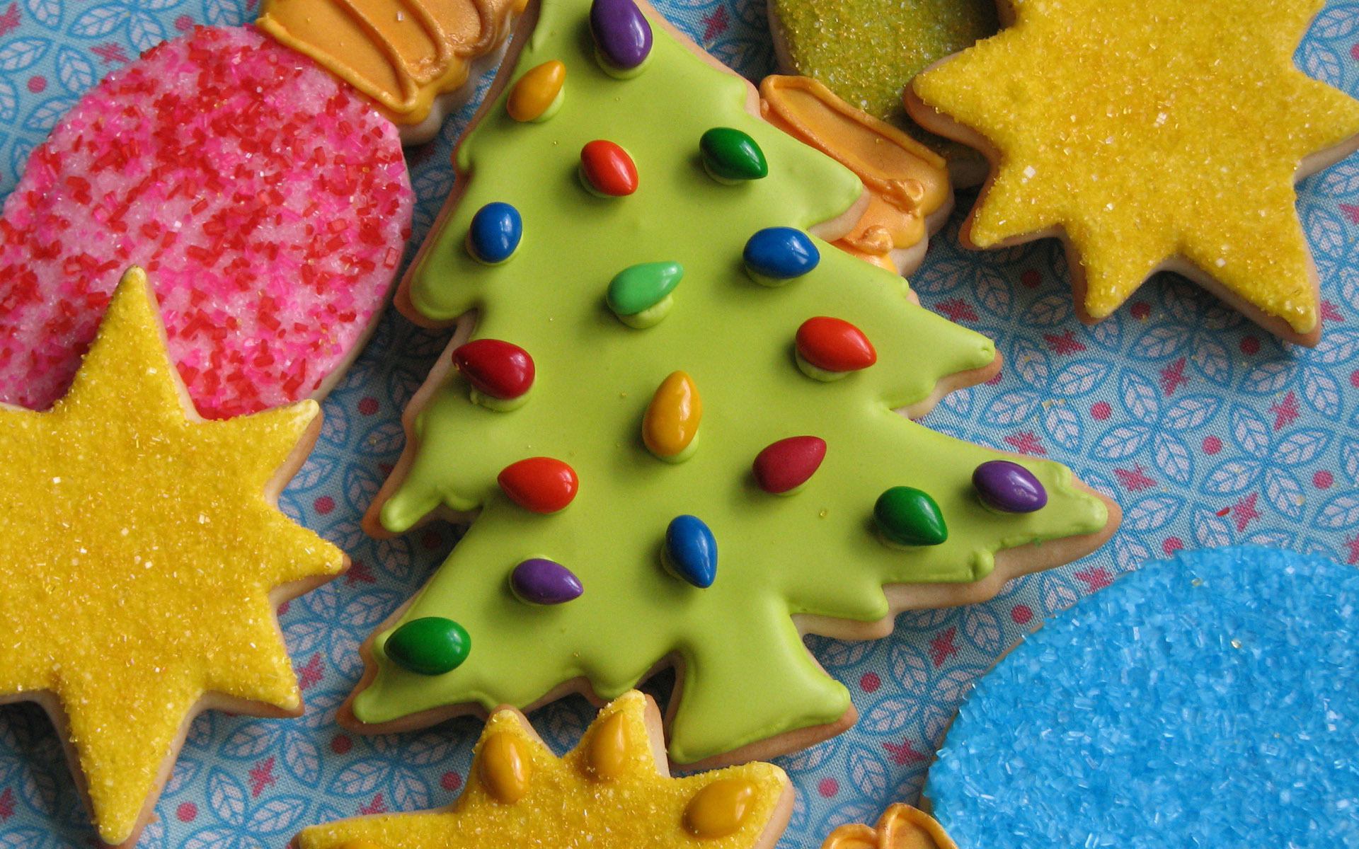 Christmas Biscuits Wallpaper