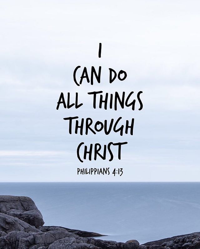I Can Do All Things Through Christ Which Strengtheh Lock