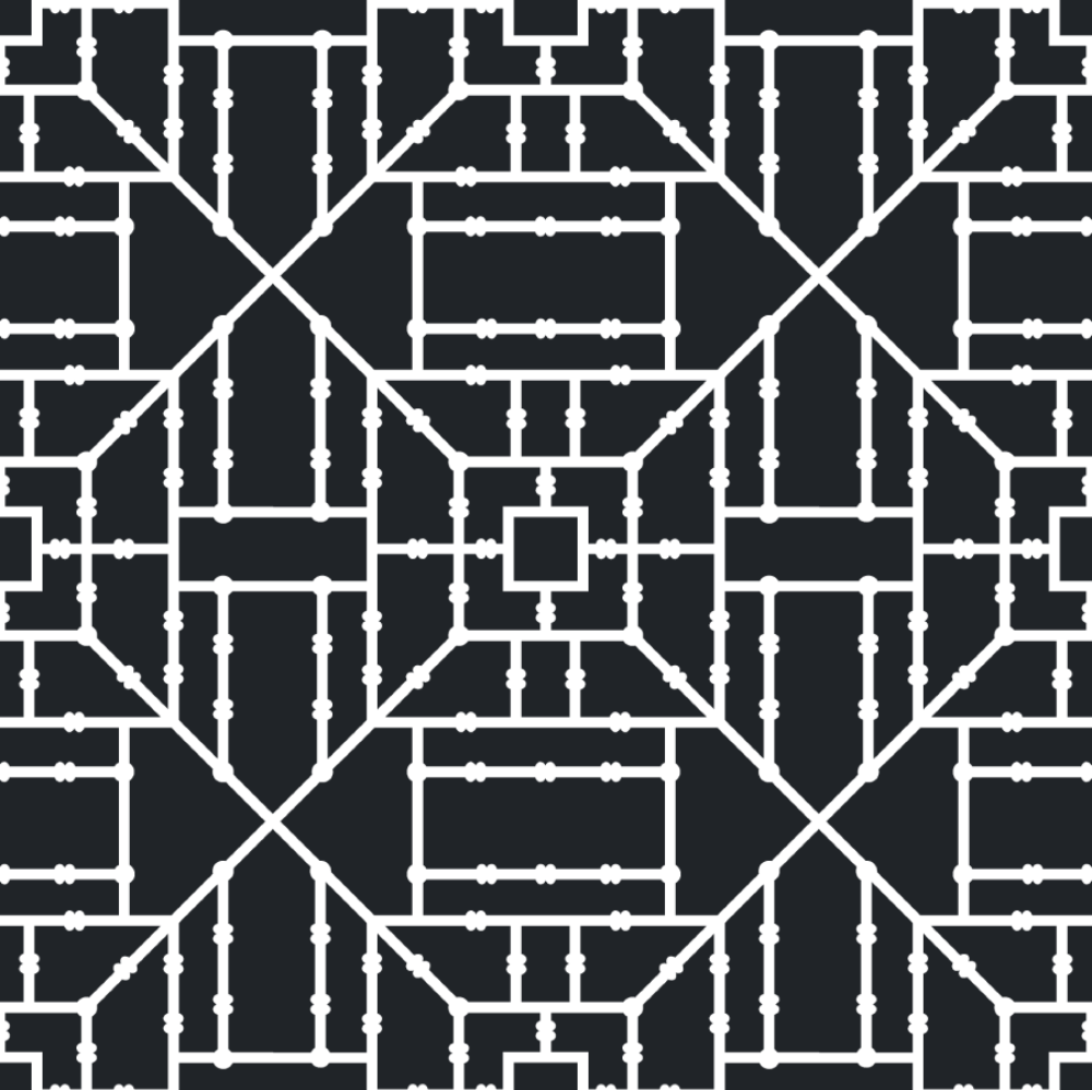 Bamboo   Black Wallpaper by The Blush Label Mitchell Black