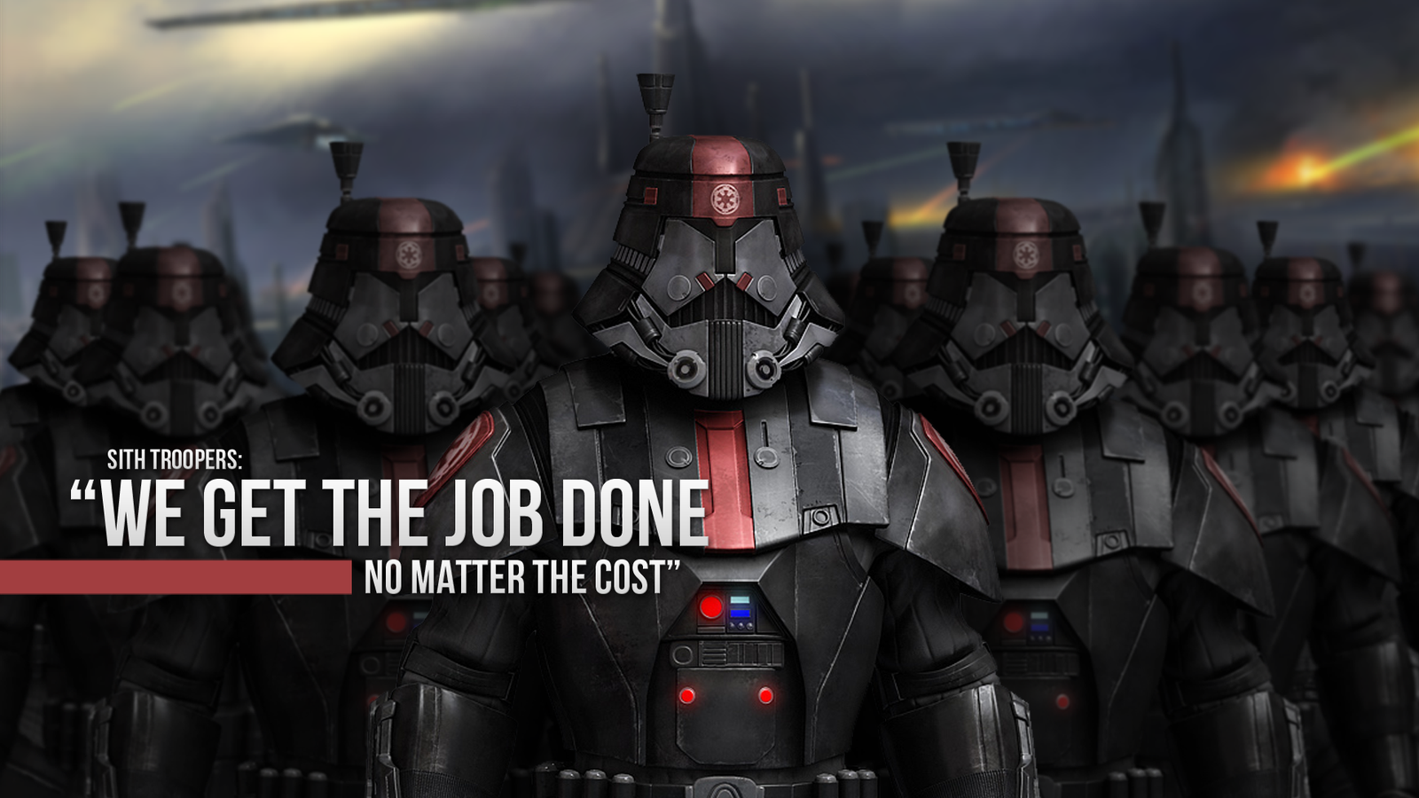 Sith Wallpaper 1080p Sith troopers 1080p by