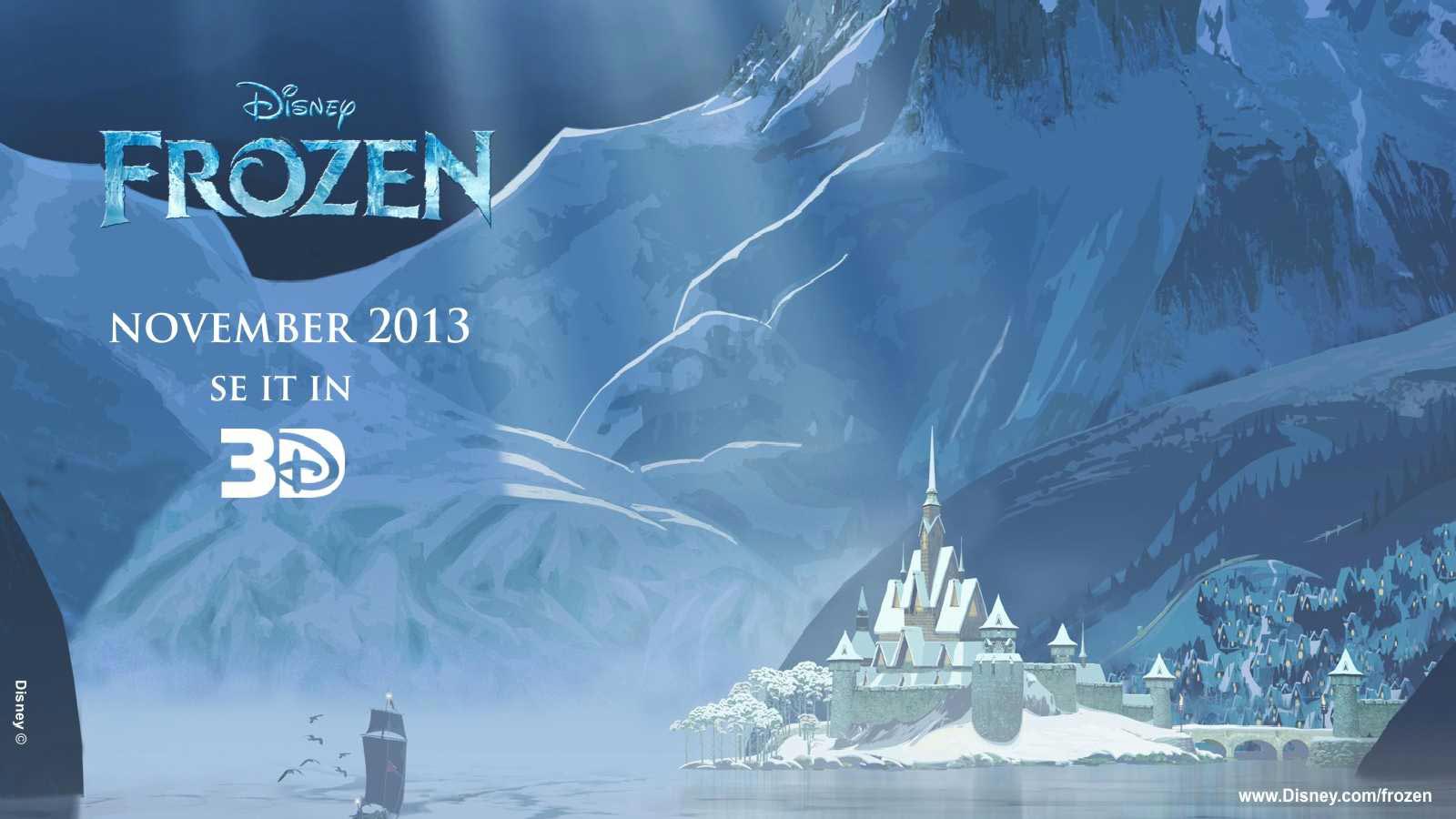 Frozen 3D Disney Cartoons Movies Wallpaper Download 1600x900