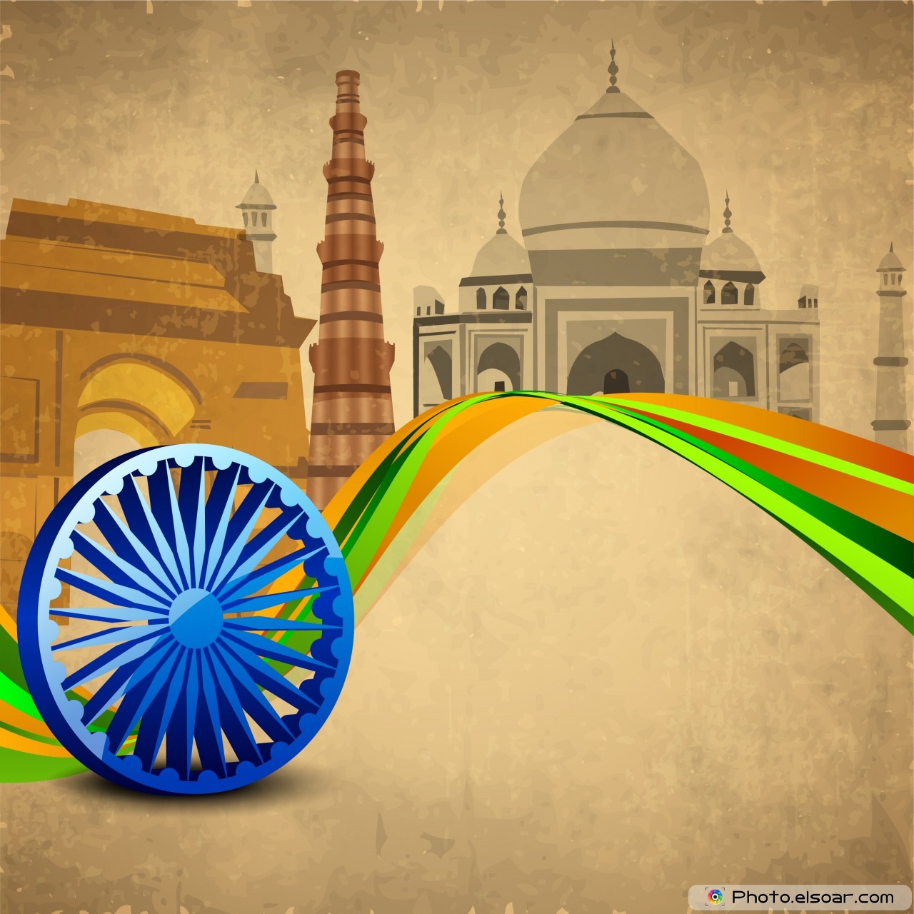 Indian National Flag Wallpaper 3D - WallpaperSafari