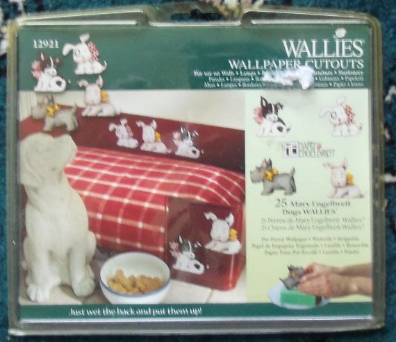 Wallies Discontinued Wallpaper Cutouts 25 Mary Engelbreit Dogs