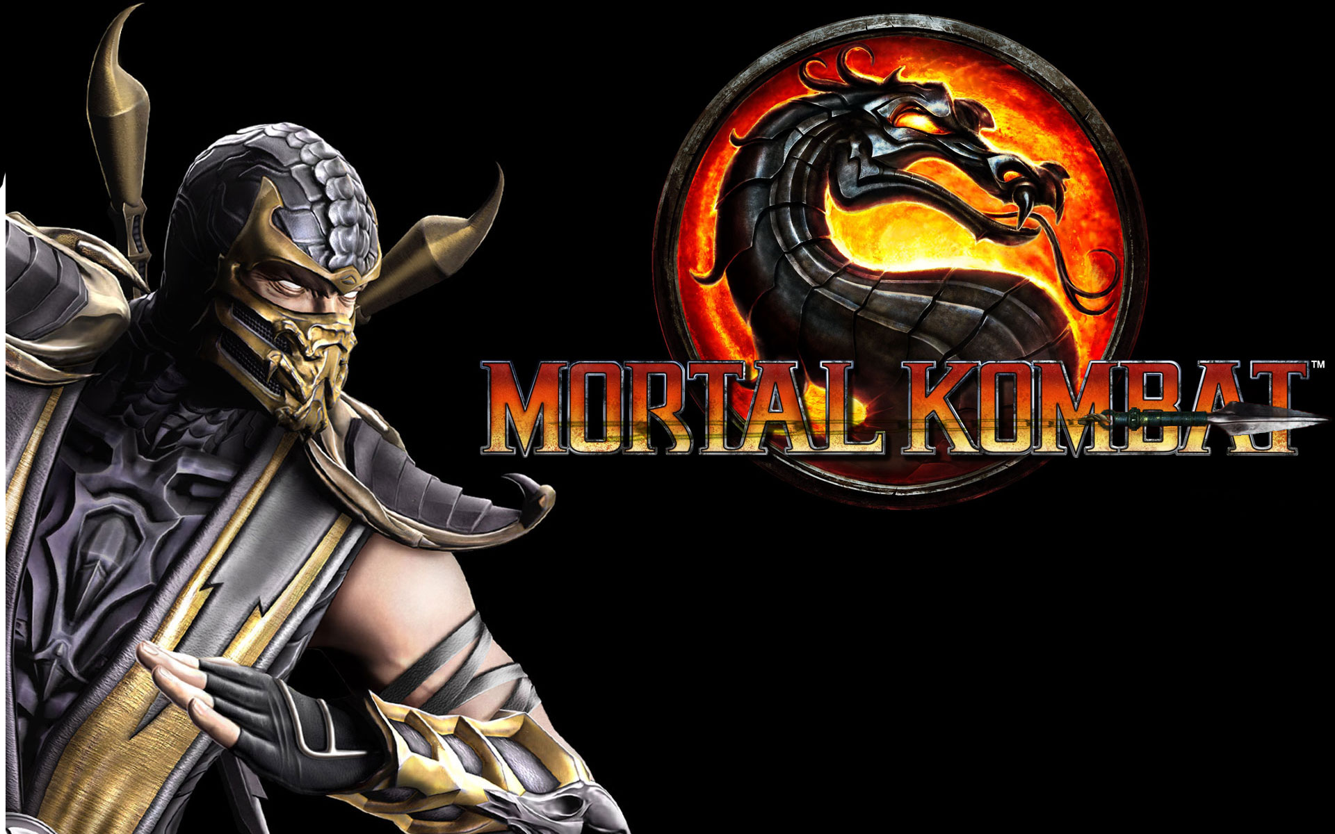 Mortal Kombat Scorpion With Resolutions Pixel
