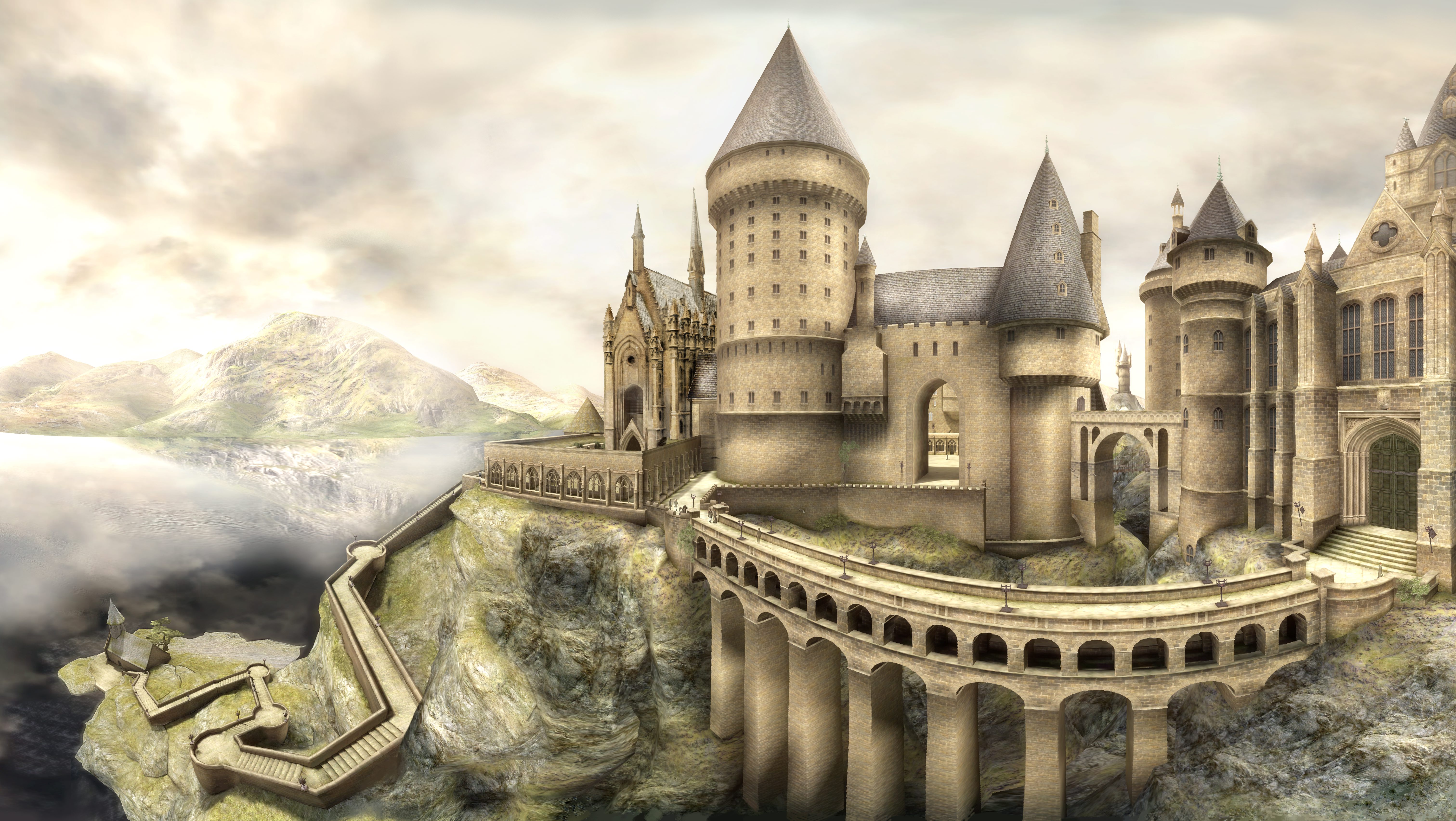 Hogwarts Wizarding Castle Harry Potter Desktop