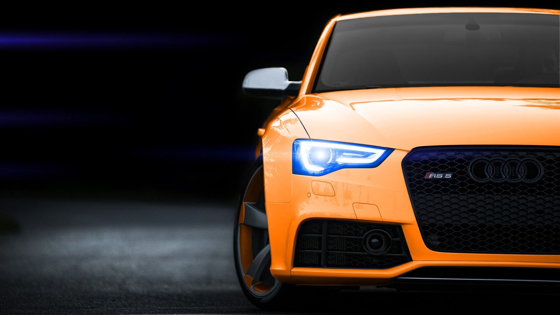 Audi Rs5 Bumper Headlights Light Wallpaper Stream