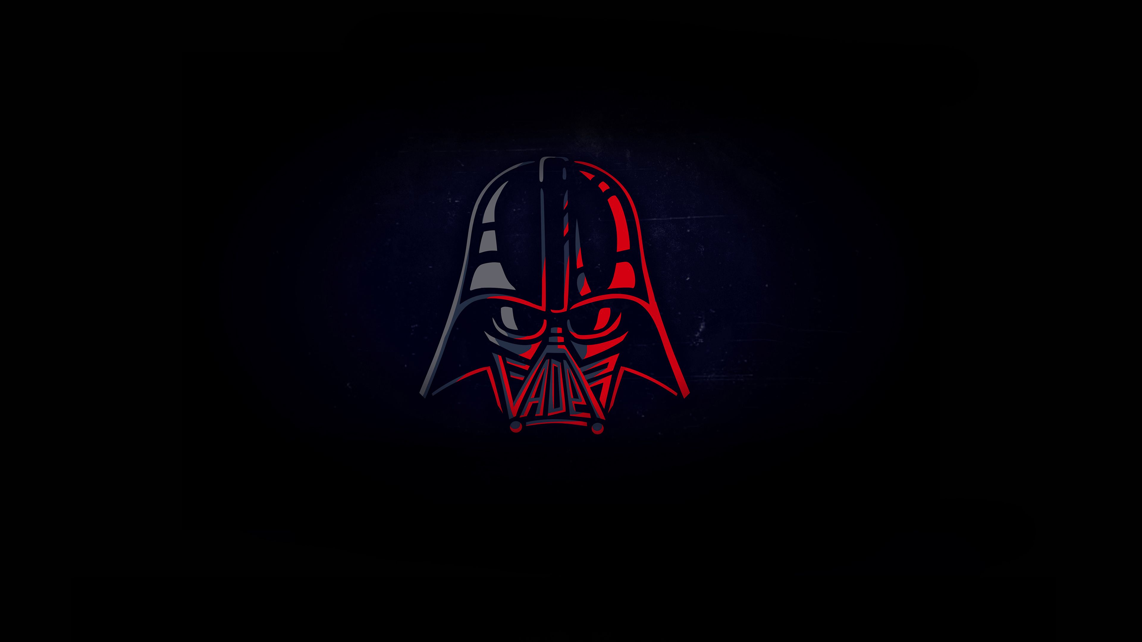 Darth Vader Minimal 4k Star Wars Wallpaper Minimalist