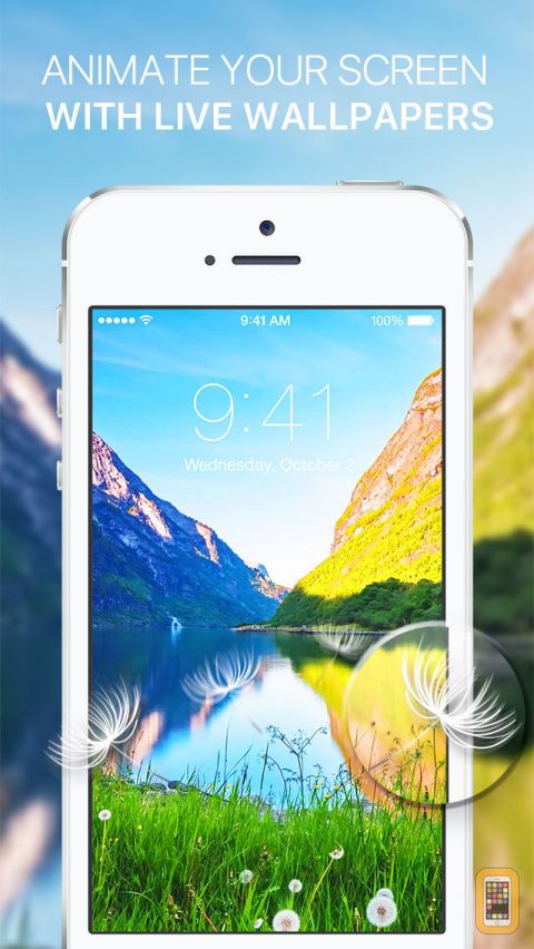 Dynamic Animated Screen With Moving Background For iPhone 6s Plus