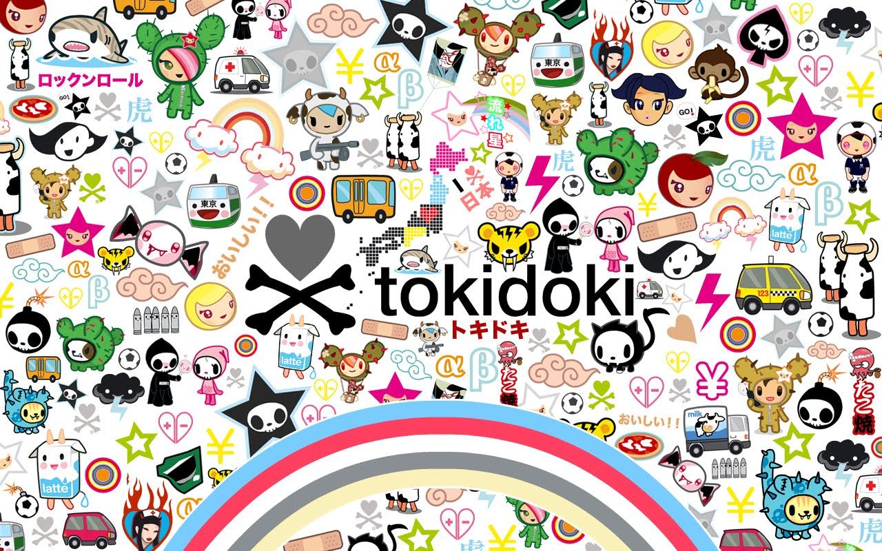 Tokidoki Background Characters Art