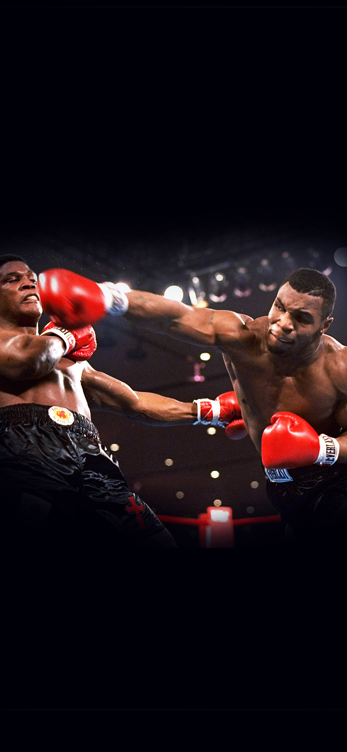 Judgement Day Mike Tyson With Trevor Berbick Sports iPhone Wallpaper
