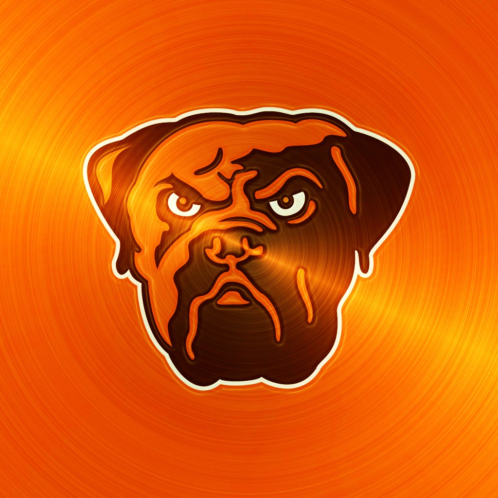  cleveland browns dog ipad 1024emsteeljpg phone wallpaper by 1024x1024