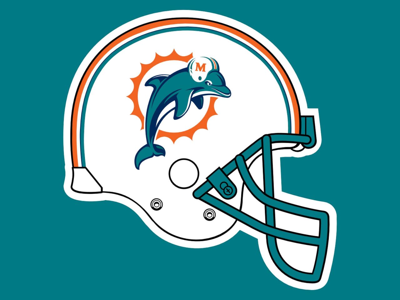 Miami Dolphins Helmet Wallpaper Photo