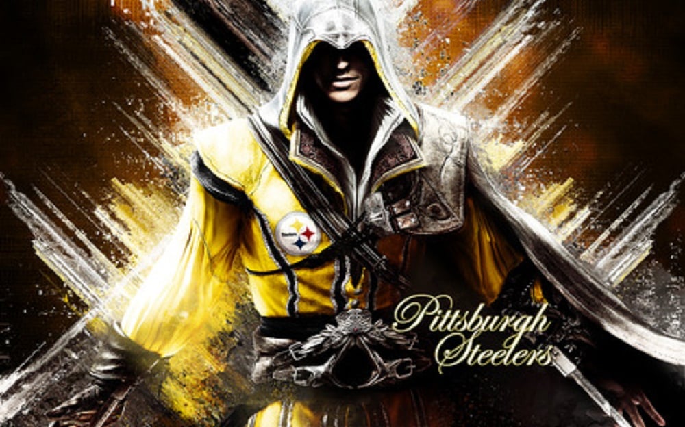 Pittsburgh Steelers Assassins Creed Artwork Wallpapers 1000x624