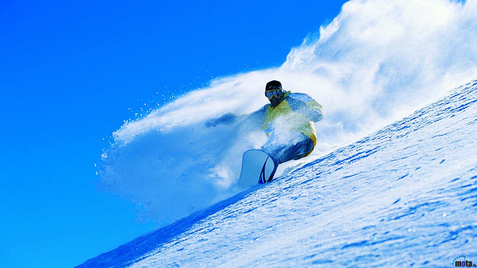 Wallpaper Snowboard Blizzard X HDtv 1080p