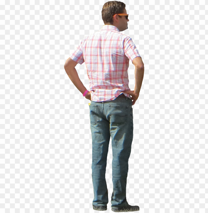 Hombre Observando Photoshop People Men Persona De Espaldas Png