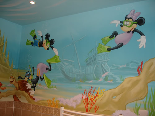 Mickey Mouse Wall Mural