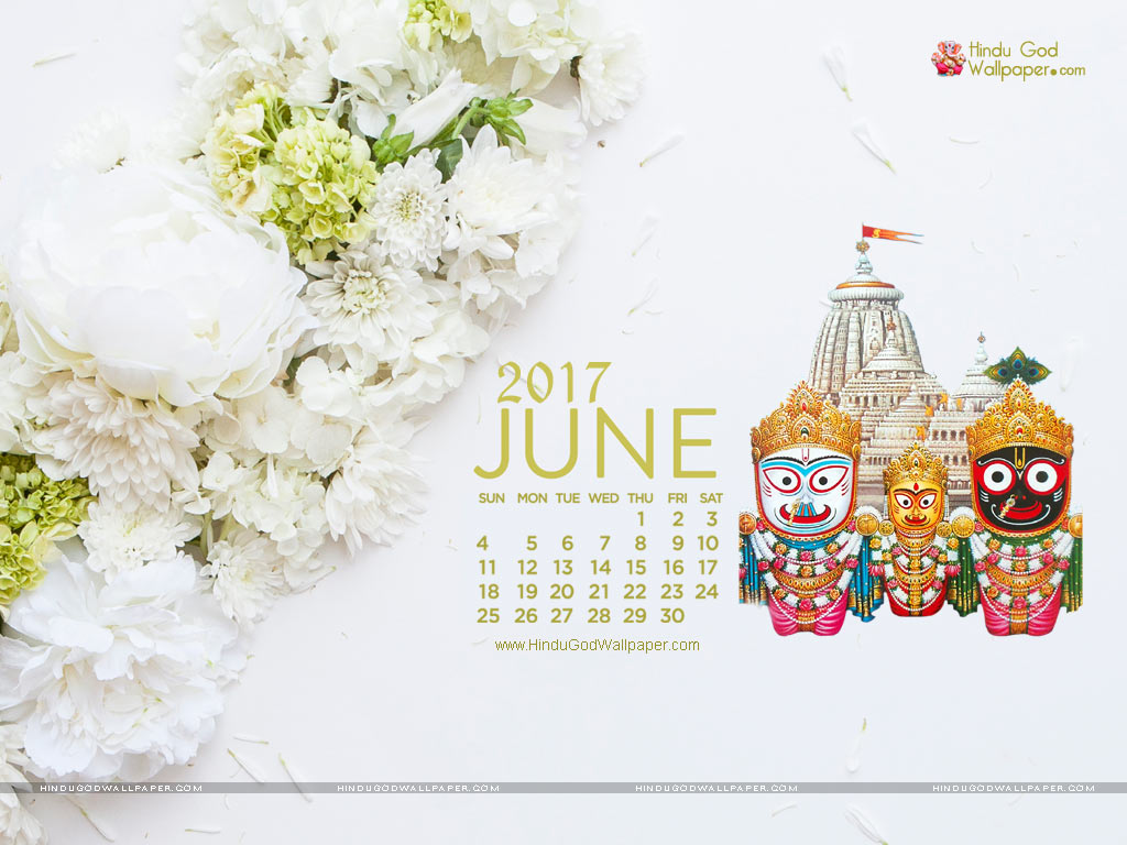 Desktop Calendar Wallpaper June
