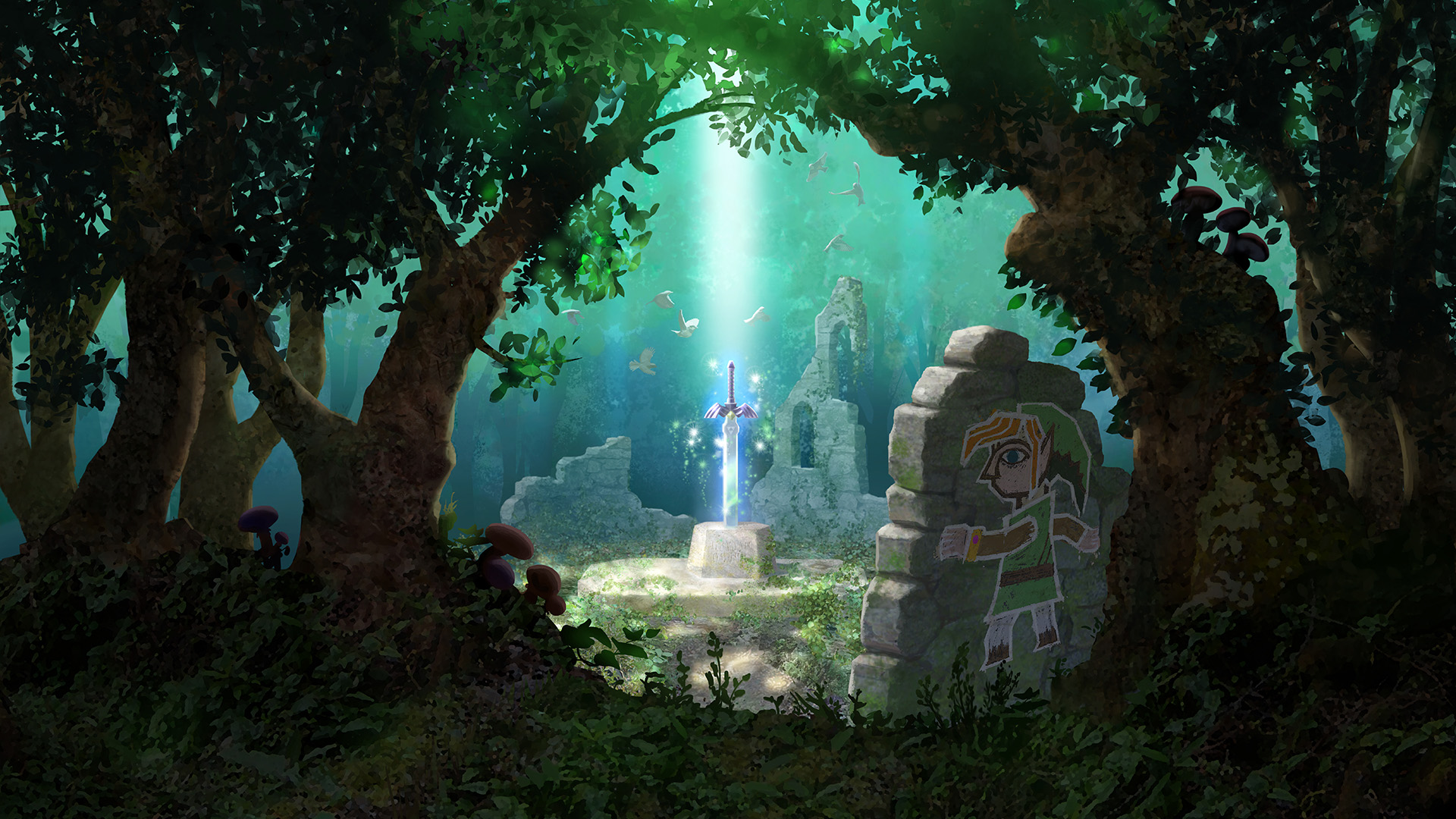 The Legend Of Zelda A Link Between Worlds For Nintendo