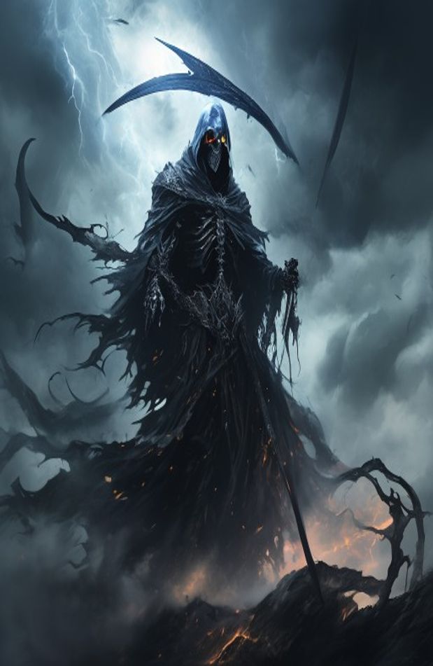 Badass Grim Reaper Wallpaper