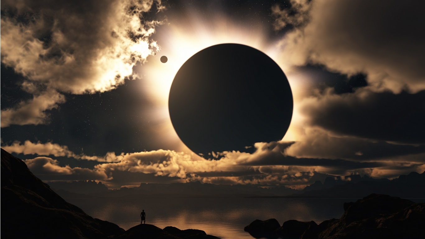 Solar Eclipse For Desktop Wallpaper
