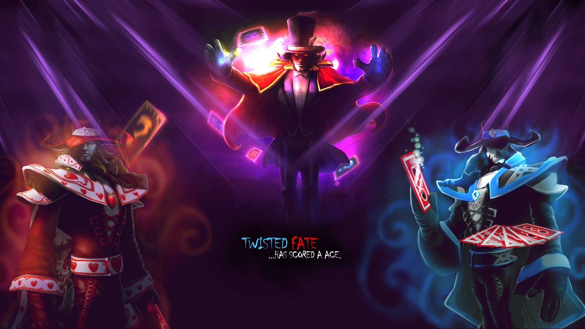  twisted fate 1920x1080 wallpaper Best WallpapersTop Wallpapers 1920x1080