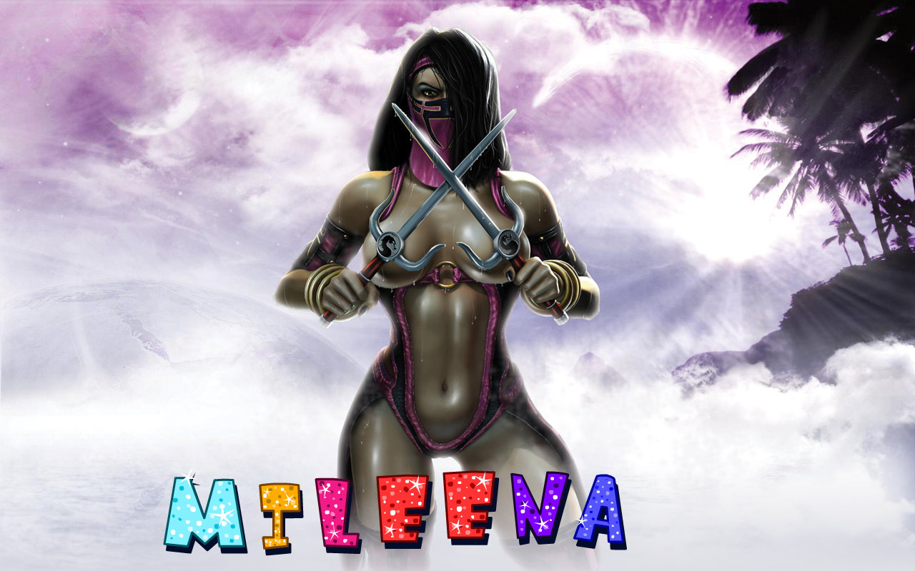 How To Draw Mileena From Mortal Kombat X Step 5 Dark