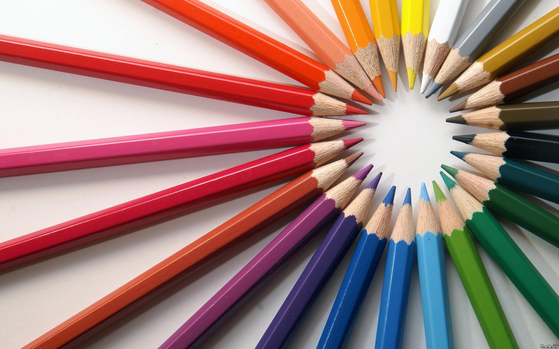 Colored Pencil Wallpaper Image