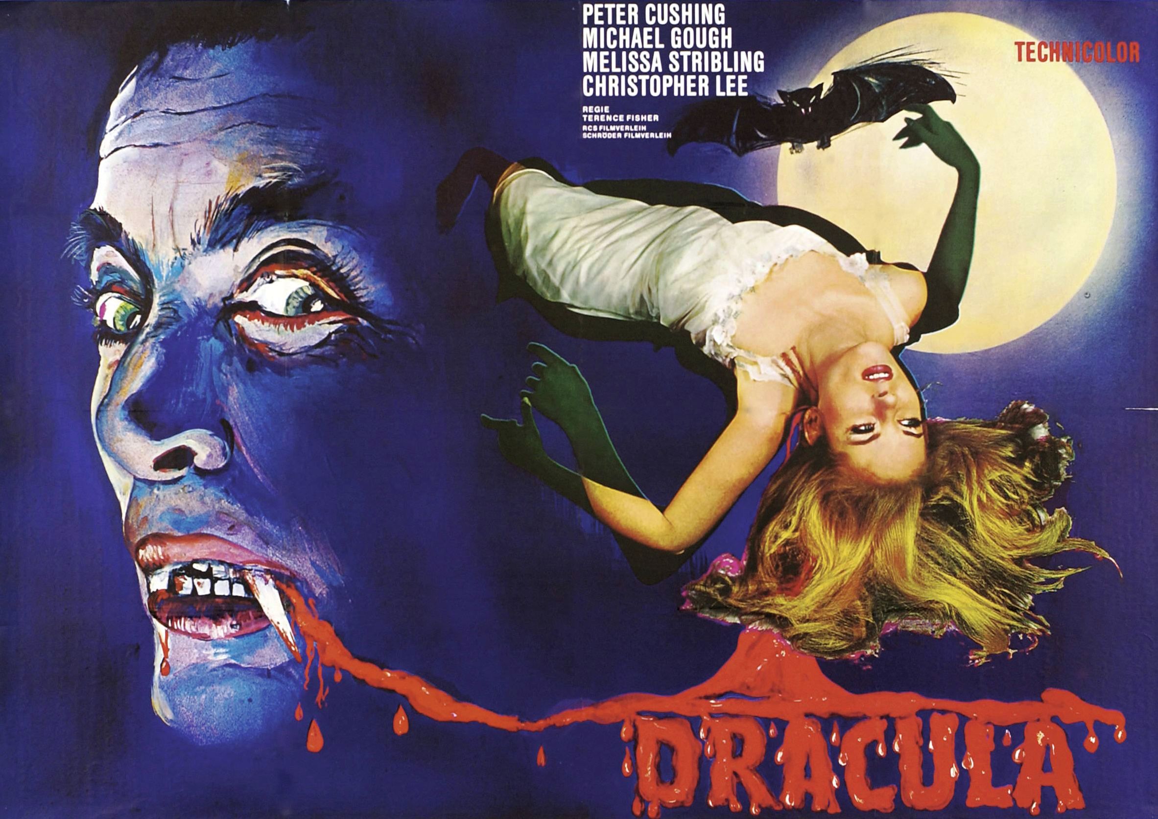 Dracula Ii Hammer Horror B Movie Posters Wallpaper Image