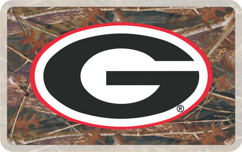  Auto UGA Car Stickers UGA Georgia Bulldogs Camo Decal With Oval G