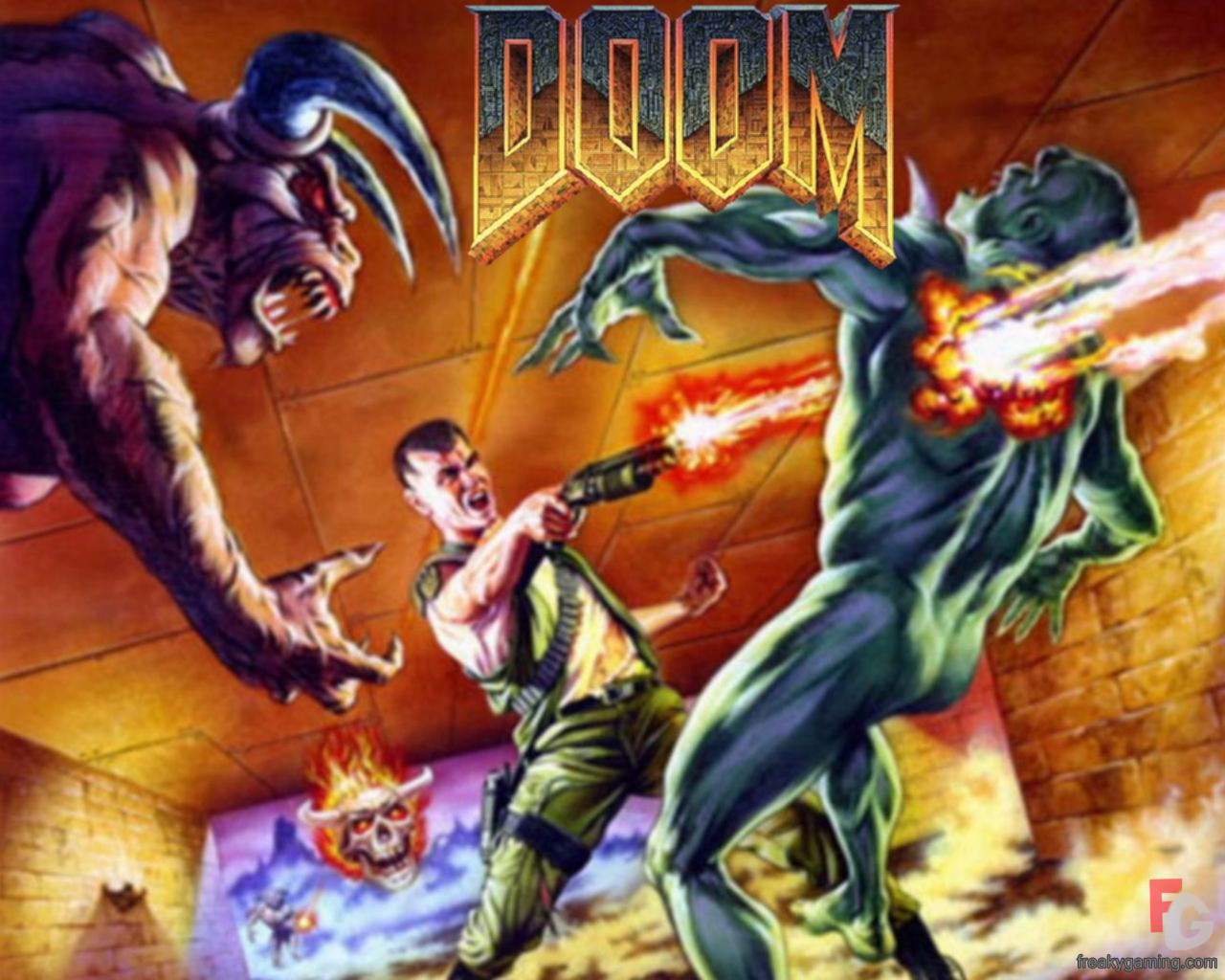 Doom Wallpaper HD Background HDesktops